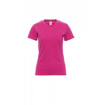 KOSZULKA T-SHIRT DAMSKA SUNRISE LADY - FUKSJOWY