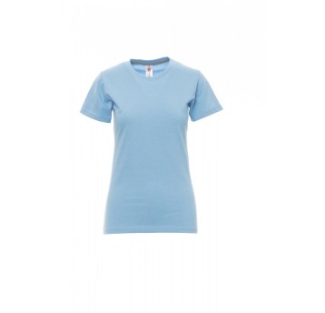 KOSZULKA T-SHIRT DAMSKA SUNRISE LADY - LAZUROWY