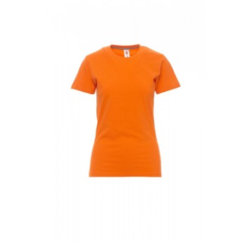 KOSZULKA T-SHIRT DAMSKA SUNRISE LADY - POMARAŃCZOWY