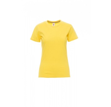 KOSZULKA T-SHIRT DAMSKA SUNRISE LADY - ŻÓŁTY
