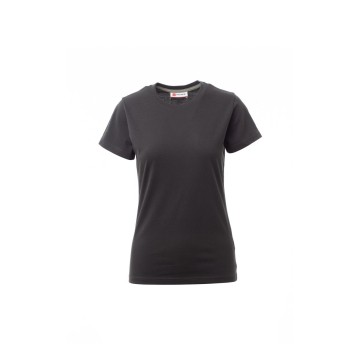 KOSZULKA T-SHIRT DAMSKA SUNSET LADY - ANTRACYTOWY