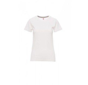 KOSZULKA T-SHIRT DAMSKA SUNSET LADY - BIAŁY
