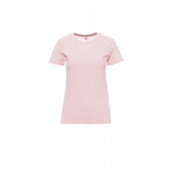 KOSZULKA T-SHIRT DAMSKA SUNSET LADY - CIENISTY RÓŻOWY