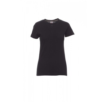 KOSZULKA T-SHIRT DAMSKA SUNSET LADY - CZARNY