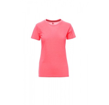 KOSZULKA T-SHIRT DAMSKA SUNSET LADY FLUO - FUKSJOWY FLUO