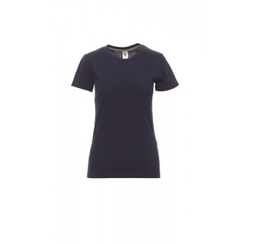 KOSZULKA T-SHIRT DAMSKA SUNSET LADY - GRANATOWY