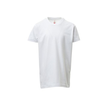 KOSZULKA T-SHIRT DZIECIĘCA PRINT KIDS - BIAŁY