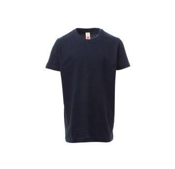 KOSZULKA T-SHIRT DZIECIĘCA PRINT KIDS - GRANATOWY