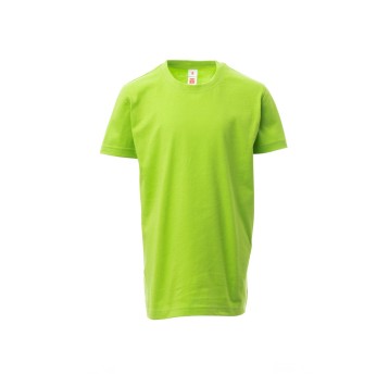 KOSZULKA T-SHIRT DZIECIĘCA PRINT KIDS - JASKRAWOZIELONY