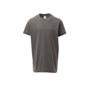 KOSZULKA T-SHIRT DZIECIĘCA PRINT KIDS - ZADYMIONY