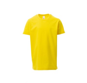 KOSZULKA T-SHIRT DZIECIĘCA PRINT KIDS - ŻÓŁTY