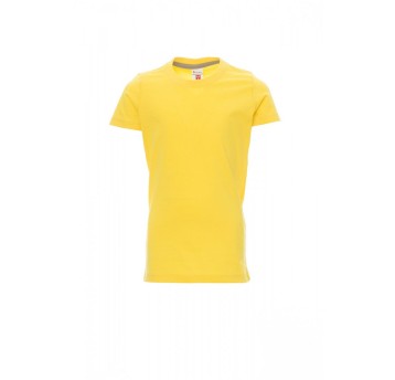 KOSZULKA T-SHIRT DZIECIĘCA SUNSET KIDS - ŻÓŁTY