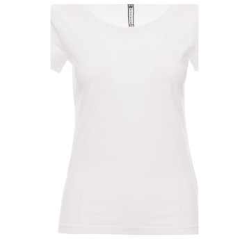 KOSZULKA T-SHIRT KRÓTKI RĘKAW BACKFIRE - BIAŁY