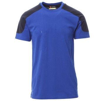 KOSZULKA T-SHIRT KRÓTKI RĘKAW CORPORATE - KRÓLEWSKI NIEBIESKI-GRANATOWY