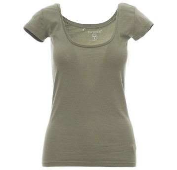 KOSZULKA T-SHIRT KRÓTKI RĘKAW FLORIDA - ZIELONY WOJSKOWY