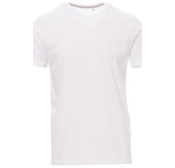 KOSZULKA T-SHIRT KRÓTKI RĘKAW FREE - BIAŁY