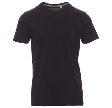 KOSZULKA T-SHIRT KRÓTKI RĘKAW FREE - CZARNY