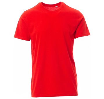 KOSZULKA T-SHIRT KRÓTKI RĘKAW FREE - CZERWONY