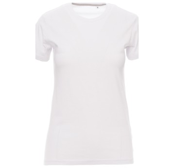 KOSZULKA T-SHIRT KRÓTKI RĘKAW FREE LADY - BIAŁY