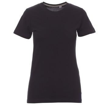 KOSZULKA T-SHIRT KRÓTKI RĘKAW FREE LADY - CZARNY