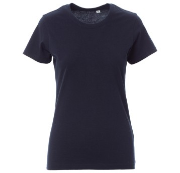 KOSZULKA T-SHIRT KRÓTKI RĘKAW FREE LADY - GRANATOWY