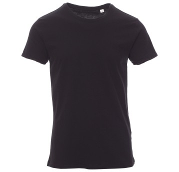 KOSZULKA T-SHIRT KRÓTKI RĘKAW PARTY - CZARNY