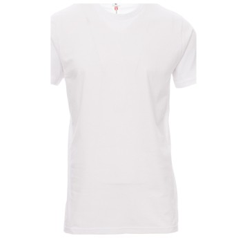 KOSZULKA T-SHIRT KRÓTKI RĘKAW PRINT - BIAŁY