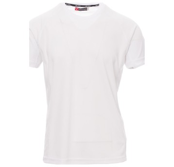 KOSZULKA T-SHIRT KRÓTKI RĘKAW RUNNER - BIAŁY