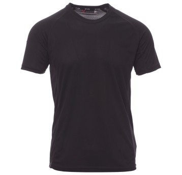 KOSZULKA T-SHIRT KRÓTKI RĘKAW RUNNER - CZARNY