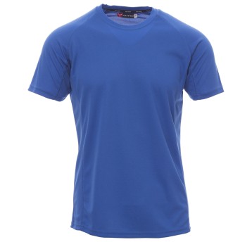 KOSZULKA T-SHIRT KRÓTKI RĘKAW RUNNER - KRÓLEWSKI NIEBIESKI