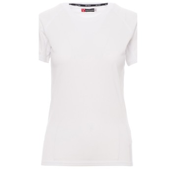 KOSZULKA T-SHIRT KRÓTKI RĘKAW RUNNER LADY - BIAŁY