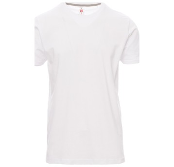 KOSZULKA T-SHIRT KRÓTKI RĘKAW SUNRISE - BIAŁY