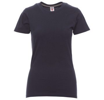 KOSZULKA T-SHIRT KRÓTKI RĘKAW SUNRISE LADY - GRANATOWY