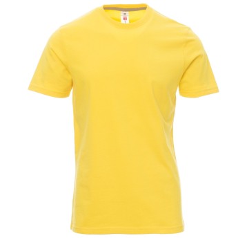 KOSZULKA T-SHIRT KRÓTKI RĘKAW SUNRISE - ŻÓŁTA