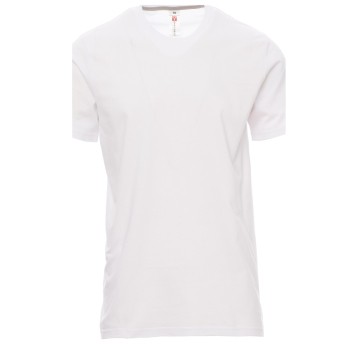 KOSZULKA T-SHIRT KRÓTKI RĘKAW SUNSET - BIAŁY