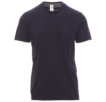 KOSZULKA T-SHIRT KRÓTKI RĘKAW SUNSET - GRANATOWY