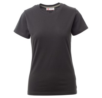 KOSZULKA T-SHIRT KRÓTKI RĘKAW SUNSET LADY - ANTRACYTOWY