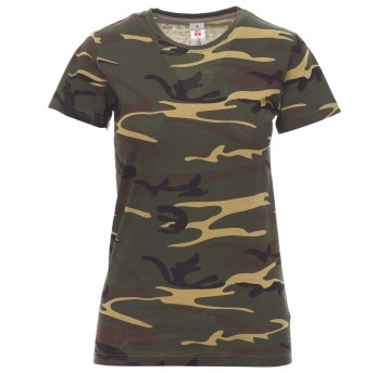 KOSZULKA T-SHIRT KRÓTKI RĘKAW SUNSET LADY - MORO