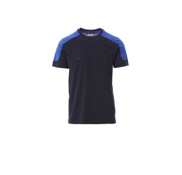 KOSZULKA T-SHIRT MĘSKA CORPORATE - GRANATOWY/KRÓLEWSKI NIEBIESKI