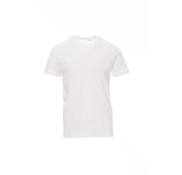 KOSZULKA T-SHIRT MĘSKA FREE - BIAŁY
