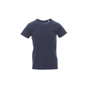 KOSZULKA T-SHIRT MĘSKA PARTY - NIEBIESKI DENIM