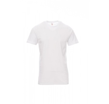 KOSZULKA T-SHIRT MĘSKA PRINT - BIAŁY