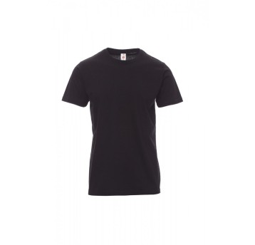 KOSZULKA T-SHIRT MĘSKA PRINT - CZARNY
