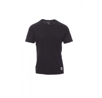 KOSZULKA T-SHIRT MĘSKA RUNNING - CZARNY