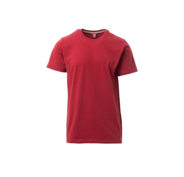 KOSZULKA T-SHIRT MĘSKA SUNRISE - BORDOWY