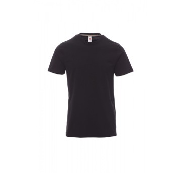 KOSZULKA T-SHIRT MĘSKA SUNRISE - CZARNY
