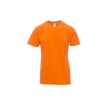 KOSZULKA T-SHIRT MĘSKA SUNRISE - POMARAŃCZOWY