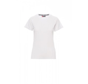 KOSZULKA T-SHIRT SPORTOWA DAMSKA RUNNER LADY - BIAŁY