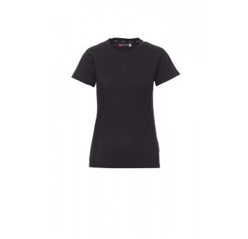 KOSZULKA T-SHIRT SPORTOWA DAMSKA RUNNER LADY - CZARNY
