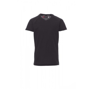 KOSZULKA T-SHIRT SPORTOWA DZIECIĘCA RUNNER KIDS - CZARNY